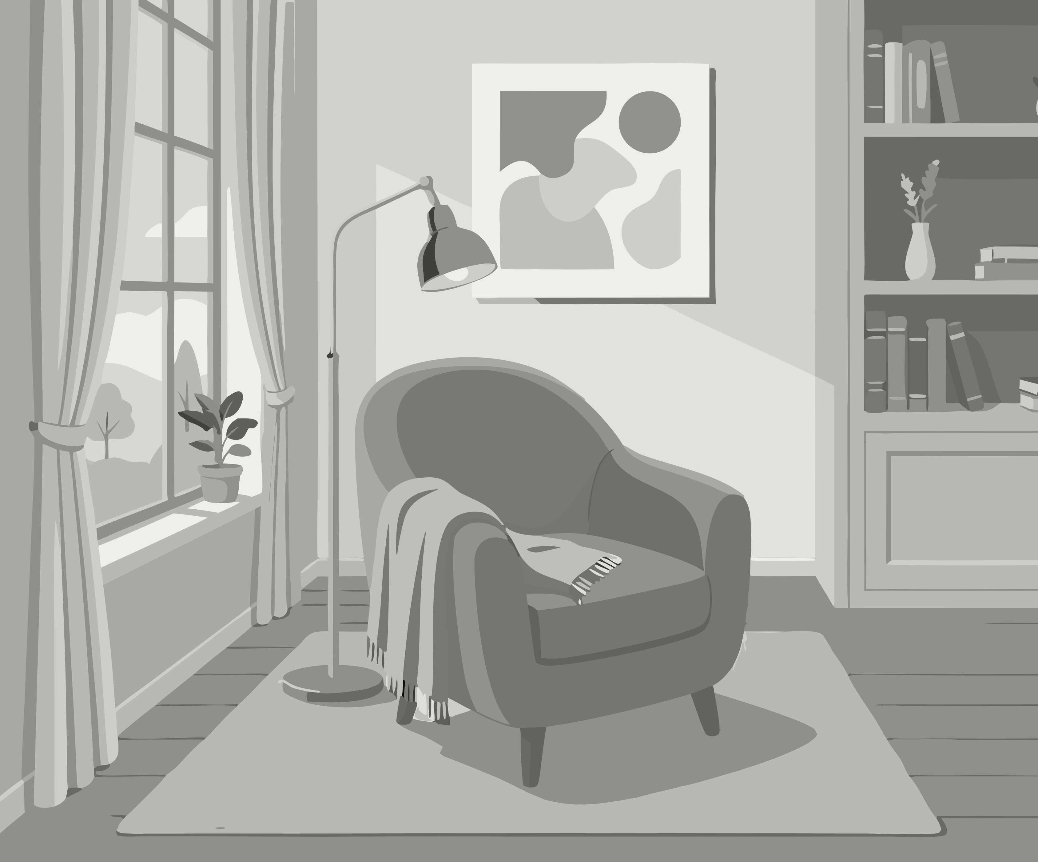 Queen Room with Garden View